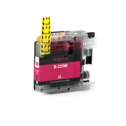 Kompatibel mit Brother LC225XLM / 15ml Tinte Magenta (Tintenpatronen)