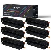 TCTK Toner 055 4er Set CMYK kompatibel mit Canon Color imageCLASS MF741Cdw MF743Cdw MF746Cdw, für Color imageCLASS MFP MF745Cdw, für i-SENSYS LBP-662 Cdw, für i-SENSYS LBP-663 Cdw, ersetzt 3016C002