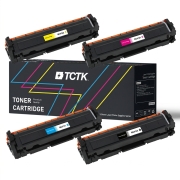 TCTK Toner 216A 4er Set CMYK kompatibel mit HP Color LaserJet Pro M 155 a nw, für Color LaserJet Pro M 180, für Color LaserJet Pro MFP M 182 n nw, für Color LaserJet Pro MFP M 183 fw, ersetzt W2410A